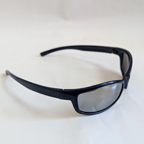 NWT Vintage 90's Sun Wrap PC Rectangle Sport Sunglasses (S. Blue) - Picture 2 of 5